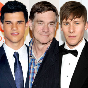 Taylor Lautner, Gus van Sant, Dustin Lance Black Taylor Lautner, Gus van Sant, Dustin Lance Black